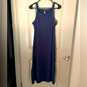 Old Navy Fitted Sleeveless Rib-knit Midi Dress